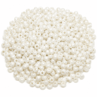 Mini Mostacillón Blanco Nacarado 2mm (50 gramos)1