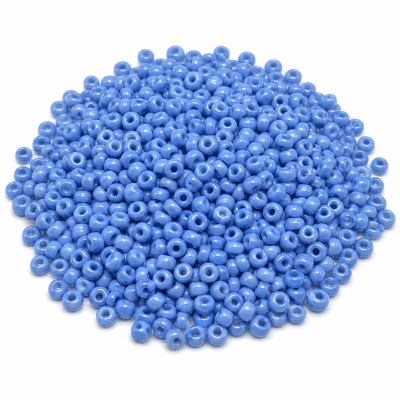Mini Mostacillón Celeste Opaco 2mm (50 gramos)1