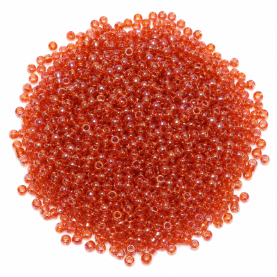 Mini Mostacillón Orange Tornasol 2mm (50 gramos)1
