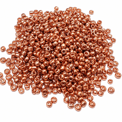 Mini Mostacillón Copper Brillante 3mm (50 gramos)1
