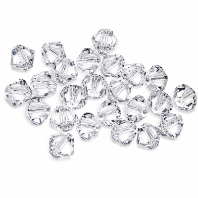 Bicono Punta Swarovski Cristal 4mm (6 Unidades)