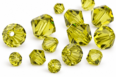 Bicono Punta Swarovski Lima 4mm (6 Unidades)