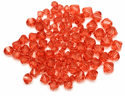Bicono Punta Swarovski Padparadscha 4mm (6 Unidades)