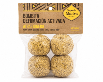 Bombita Defumación Activada Atrae Dinero (4 Unidades)