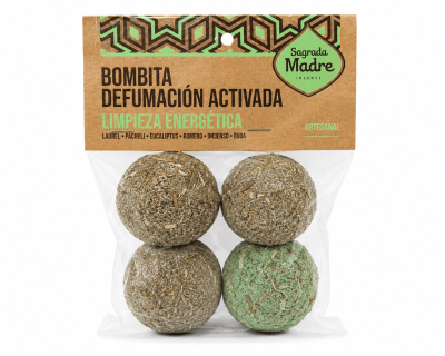 Bombita Defumación Activada Limpieza Energética (4 Unidades)