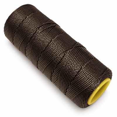 Hilo Macrame 100% Poliester Café Oscuro 1217 (Rollo)1