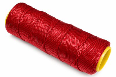 Hilo Macrame 100% Poliester Rojo 1069 (Rollo)1