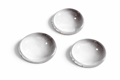 25mm Coubuchón Cristal Transparente (Unidad)1