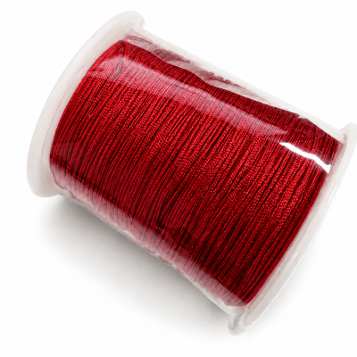 Hilo Tripolino Chino Rojo Italiano 0.8mm (Rollo)1