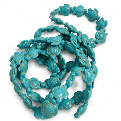 Tortuga Marina Cerámica Calipso 18x10mm (Tira)2