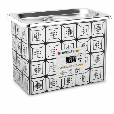 Equipo Limpieza Ultrasonido 0,8 Litros Baku 3050-Solución Ultrasonido 50 gramos (Unidad)