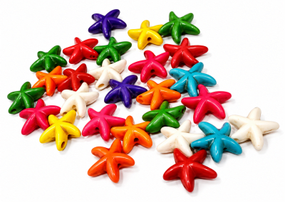 Estrella de Mar Colores Mix 13mm (10 Unidades)