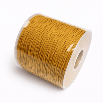 Hilo Tripolino Chino Mostaza 0.6mm (Rollo)1