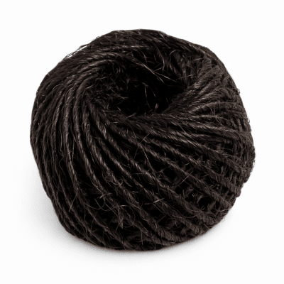 Yute Ovillo Sisal Café Oscuro (Rollo)