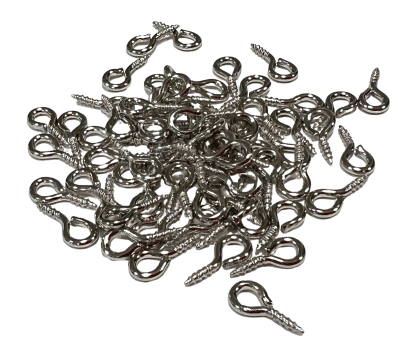 Valier Metal Nickel Eye Pin (50 Unidades)