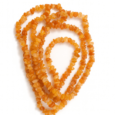 Aventurina Natural Roja Chip (Tira)