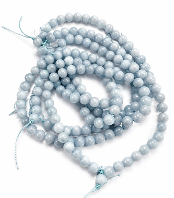 Agua Marina Natural Redondo 10mm (Tira)1