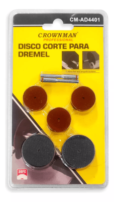 Kit de Discos de Corte Dremel Mandriles 30 pcs (Set)1