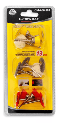Kit Para Minitorno Cepillo Pulido Dremel 13pcs (Unidad)