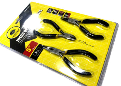 Set 3 Alicates Diferentes Formas Econo (Set)