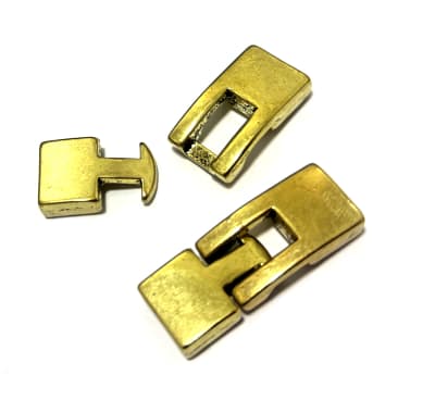 Broche Metal Dorado Púlsera Extensión (Unidad)1
