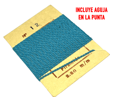 Hilo para Collar Calipso con Aguja (Unidad)