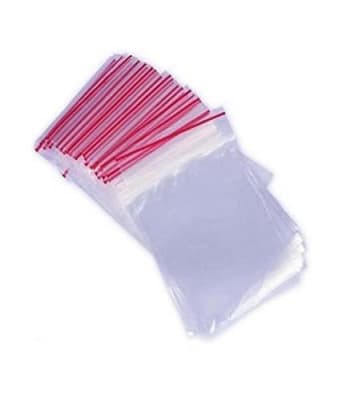 Ziploc Delgada 9x7 cms (200 Unidades)