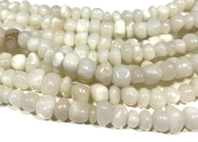 Agata Blanca Natural Nugget XL (Tira)