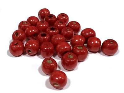 Divisor Madera Color Rojo 8mm (40 gramos)