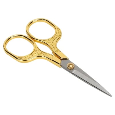 Tijera Bisutería Metal Dorada Vintaje 12cms (Unidad)