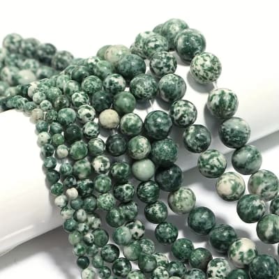 Agata Árbol Natural Redonda 8mm (Tira)1