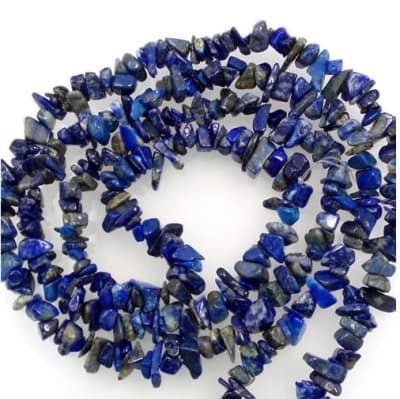 Lapislázuli Natural Chips XL (Tira)1
