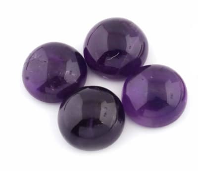 25mm Amatista Natural Coubuchón Redondo (Unidad)1