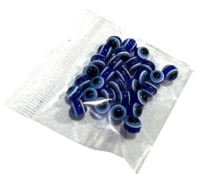 Divisor Ojo Turco Azúl Acrílico 6mm (Pack)