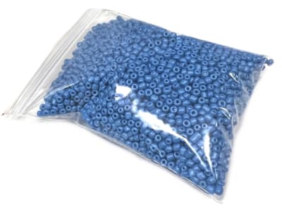 Mini Mostacillón Celeste Opaco 2mm (50 gramos)1