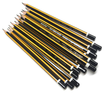 Lápices Mina HB Extra Resistente Dibujo (Par)1