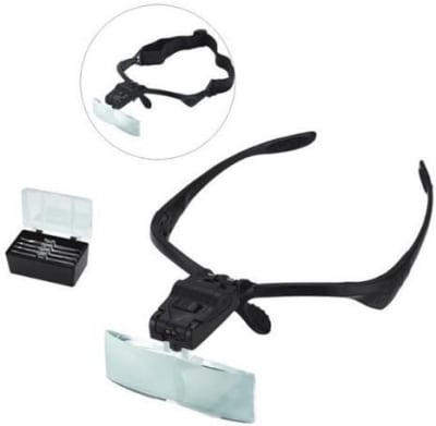 Optivisor Tipo Gafas con 5 Lentes Intercambiables (Set)