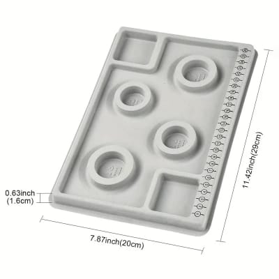 Molde Confección Púlseras 4 Medidas (Unidad)1