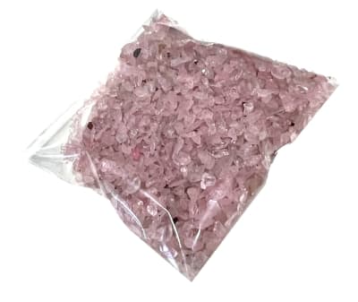 Cuarzo Rosa Natural Piedra Picada (100 Gramos)