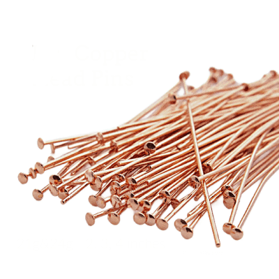 Vástago Metal Cobre Encendido 5cms (10 Pares)