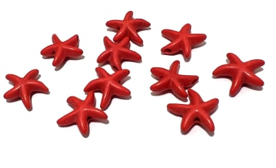 Estrella de Mar Rojo 13mm (10 Unidades)