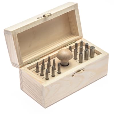 Set Para Engaste De Tubo Y Chatones 0.75 A 7.5 MM 18 PUNTAS