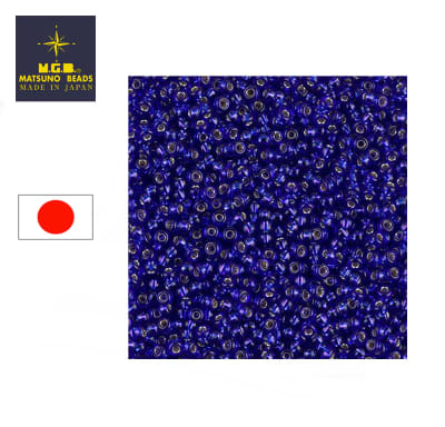 Mostacilla Calibrada Japonesa Rocalla 8/0 Royal Purple (10 gramos)