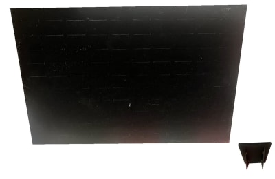 Exhibidor 100 Anillos Horizontal Terciopelo Negro (Unidad)1