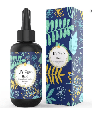 Kit Resina Uv Crystal De Secado Rapido (200 gramos)