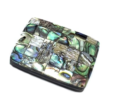 Madre Perla Checkerboard 40x30mm (Unidad)