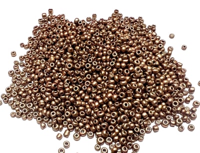 Mini Mostacillón Copper Opaco 2mm (50 gramos)1