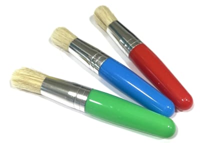 Escobilla Acrílico Pelos en Punta 13x1,9cms (Unidad)1