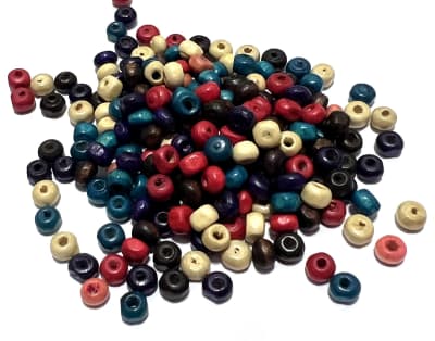 Mostacillón Madera Mix 4mm (20 gramos)