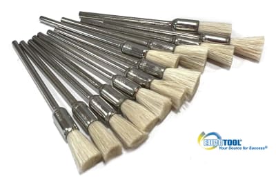 Mini Escobilla Pelo Suave Mandril Punta (Unidad)